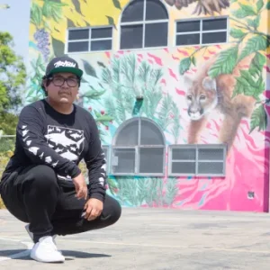 Wild about animals, Santa Ana artist spotlights endangered creatures in murals and paintings